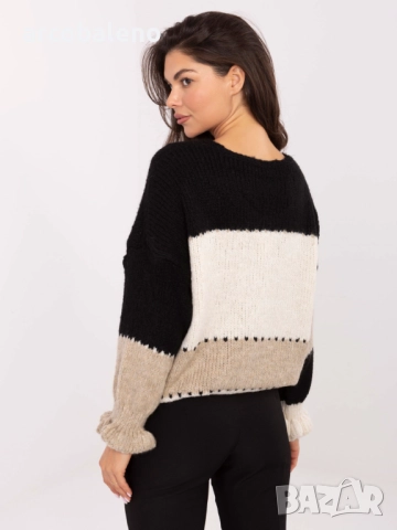 Дамски овърсайз пуловер/жилетка с копчета, 4цвята , снимка 8 - Блузи с дълъг ръкав и пуловери - 51938530