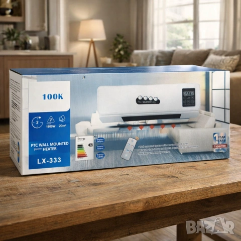 KraftWaagen стенна печка 3 в 1 – отопление и охлаждане, снимка 4 - Отоплителни печки - 53613809