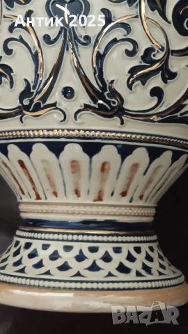 Керамична декоративна кана, 2,5 л, снимка 4 - Антикварни и старинни предмети - 52787685