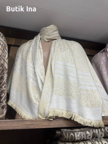 Шалчета LV, Chanel, Hermes, Dior, снимка 3 - Шалове - 52980363