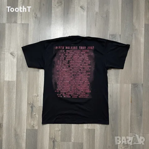 Vintage Метал Тениска: Cannibal Corpse Death Walking Tour 2007, снимка 2 - Тениски - 55783069