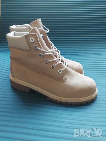 Timberland 100 % оригинални боти - Естествена кожа! Номер 37.5, снимка 2 - Дамски боти - 56261070
