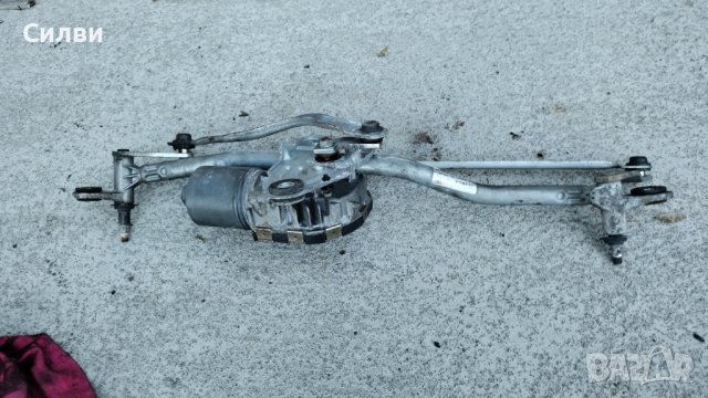 Лостов механизъм с моторче за чистачки от Ауди А6 Ц6 4Ф за Audi A6 C6 4F 4f1 955 023 b, снимка 1