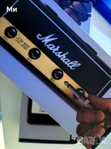 Стенна поставка за ключове, с дизайн на усилвател Marshall, снимка 3 - Декорация за дома - 41223150