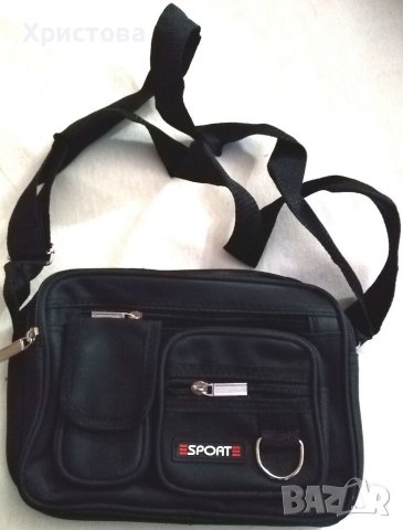 Нова спортно-ежедневна чанта, черна, снимка 1 - Чанти - 38796980