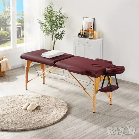 Дървени масажни кушетки с широчина 60 см или 70 см - различни цветове, снимка 2 - Кушетки - 47591244