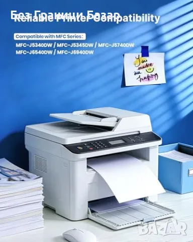Нови Brother LC422XL съвместими мастилници 8 броя MFC-J5340DW J6540DW принтер тонер мастило печат, снимка 2 - Консумативи за принтери - 55852791