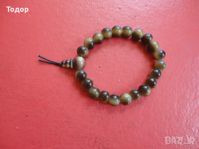 Разтегателна гривна с естествени камъни 3, снимка 4 - Гривни - 53023262