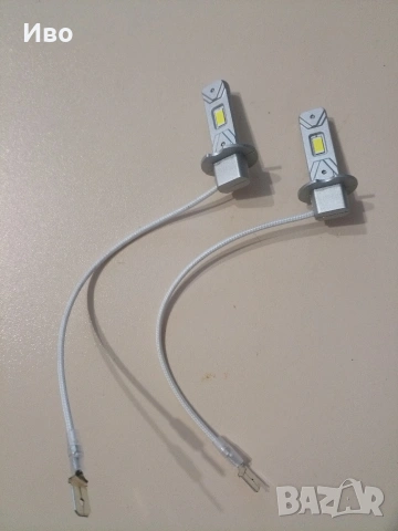 Лед крушки Н7 12V 2х60W, снимка 2 - Аксесоари и консумативи - 53006036