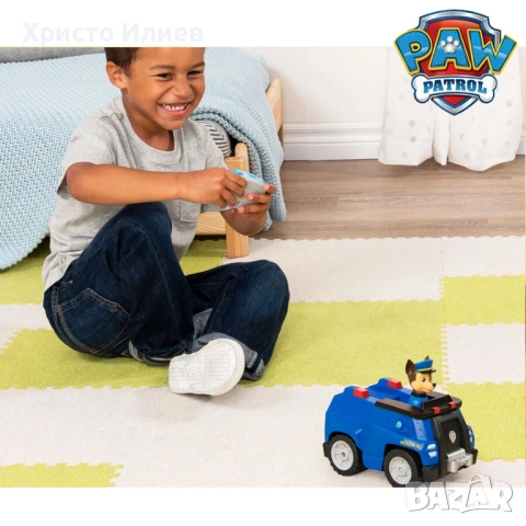 Paw Patrol Полицейската кола на Чейс с дистанционно управление , снимка 2 - Коли, камиони, мотори, писти - 53813563