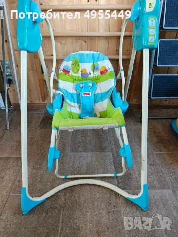 бебешка мултифункционална люлка Fisher-Price 3-in-1 Swing 'N Rocker.