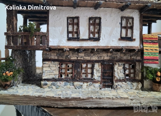 Ръчно изработени макети на къщи., снимка 8 - Декорация за дома - 52496888