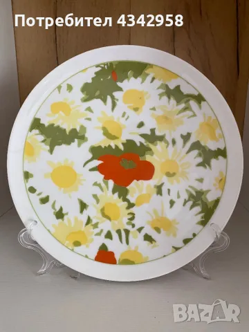 Rosenthal. Чиния с цветя. 1974 г.