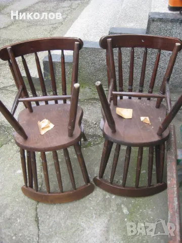 Дървени столове, снимка 3 - Столове - 49918672