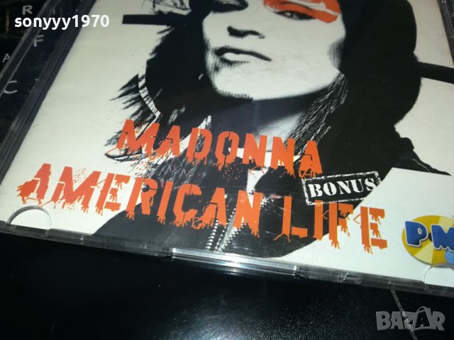 MADONNA AMERICAN LIFE CD 1802240822, снимка 4 - CD дискове - 44348324