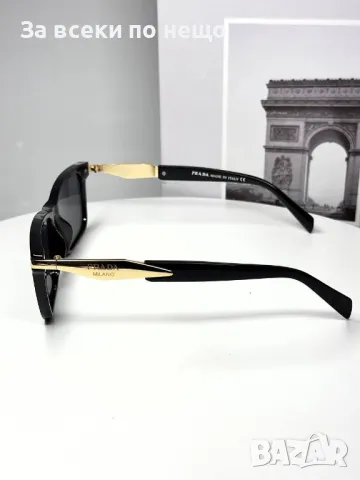 Prada Слънчеви Очила С UV400 Защита С ПОДАРЪК🎁Калъф Прада - Различни Цветове Код E124, снимка 3 - Слънчеви и диоптрични очила - 50231762