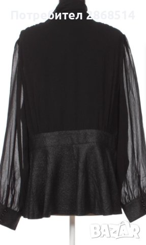 Елегантна дамска блуза, размер XL,  нова с етикет , снимка 2 - Ризи - 40431952