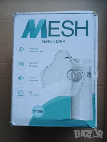 Компактен и портативен MESH инхалатор SY308, снимка 2 - Медицинска апаратура - 55837650