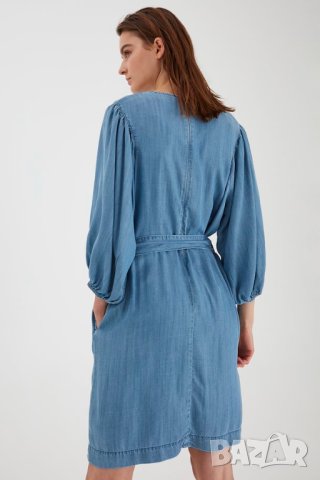 Нова B.YOUNG Dress Дамска Дънкова Рокля Размер М, снимка 10 - Рокли - 40460375