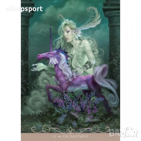 карти таро LOSCARABEO NIGHT FAIRIES нови , снимка 2 - Карти за игра - 39820638