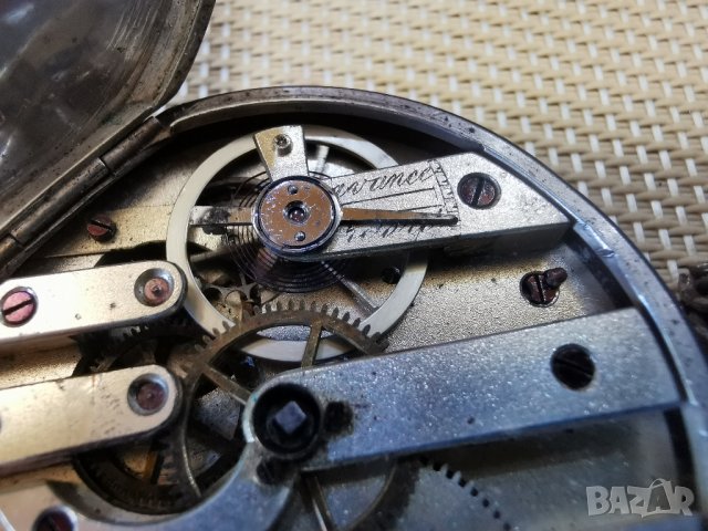 сребърен джобен часовник, снимка 12 - Джобни - 41711425