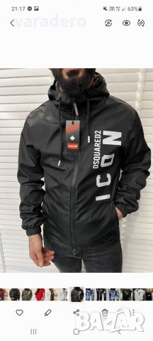 Мъжки акета ветровки Versace, снимка 5 - Спортни дрехи, екипи - 35872184