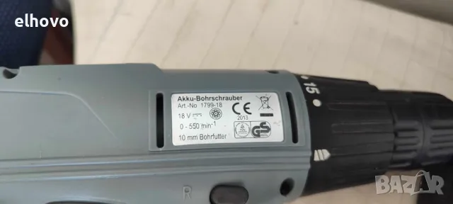 Акумулаторен винтоверт Mannesmann 1799-18 18V, снимка 5 - Винтоверти - 47674656