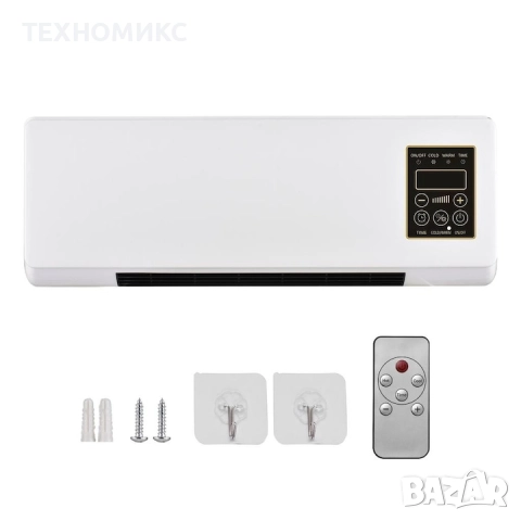 Стенна печка 3 в 1 – отопление и охлаждане за всяка стая, снимка 3 - Друга електроника - 51825663