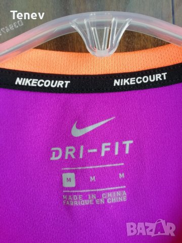 Nike Court Dry Vivid Purple Tart Hyper оригинална мъжка тениска , снимка 3 - Тениски - 38925274