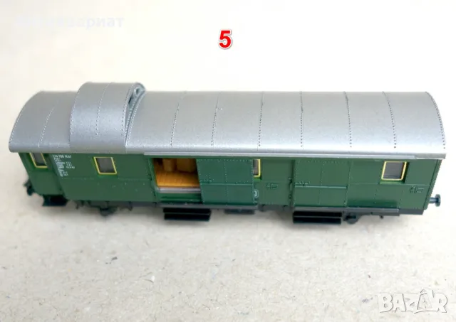 Товарни и пътнически вагони N (1:160) - от 5 до 8, снимка 2 - Колекции - 49361870
