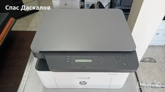 НОВ! Безжичен Wi-Fi лазерен принтер, скенер и копир 3 в 1 HP Laser MFP 135w, снимка 2 - Принтери, копири, скенери - 55776500
