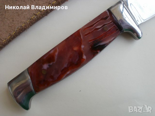 Българска оригинална стара кама нож ножче , снимка 5 - Ножове - 41648066