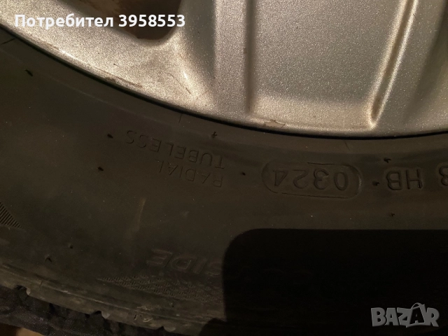 Лети джанти 16” Ситроен ц4 Citroen c4 с гуми, снимка 4 - Гуми и джанти - 52643335