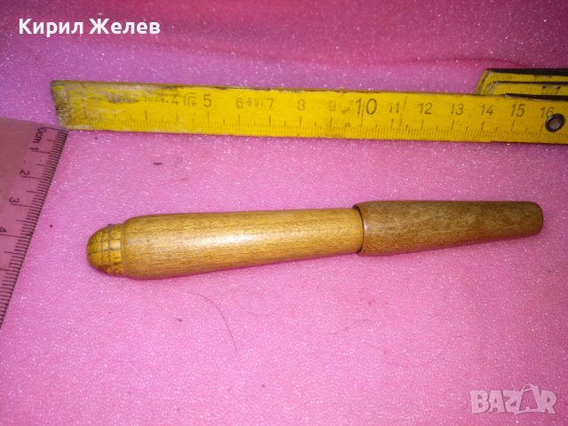 СТАР РЯДЪК ШИВАШКИ ТАКЪМ от ДЪРВО РЪЧНА ИЗРАБОТКА 42876, снимка 2 - Други ценни предмети - 44307526