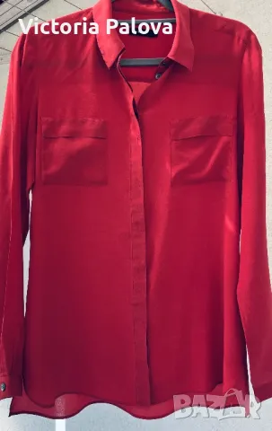 Копринена риза TURNOVER Холандия, снимка 10 - Ризи - 49624301