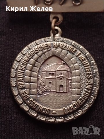 Стар медал Германия ROSWITHASTADT посребрен за колекция декорация 1975 година - 72921, снимка 3 - Антикварни и старинни предмети - 34596178