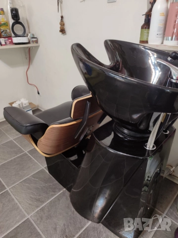 Фризьорска измивна колона  и Фризьорски стол , снимка 4 - Фризьорски столове - 52827929
