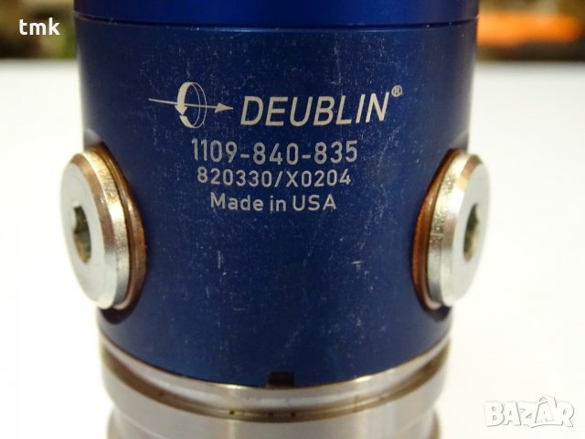 Ротационен съединител DEUBLIN 1109 -840 -835 , G 1/4", снимка 4 - Резервни части за машини - 35876190