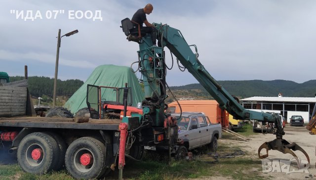 ИВЕКО МАГЕРУС 24 330 кран с щипка 1990, снимка 6 - Камиони - 42669509