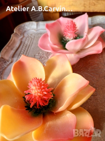 декоративни ароматни сапунени цветя, снимка 3 - Изкуствени цветя - 53502154