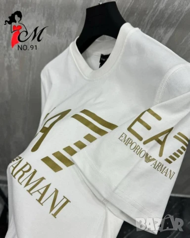 мъжки тениски emporio armani , снимка 5 - Тениски - 51118593