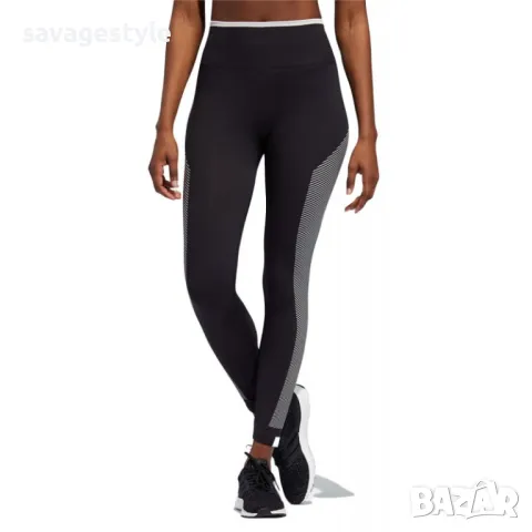 Дамски спортен клин ADIDAS Believe This Primeknit Flw Training Leggings Black, снимка 1 - Клинове - 48831819