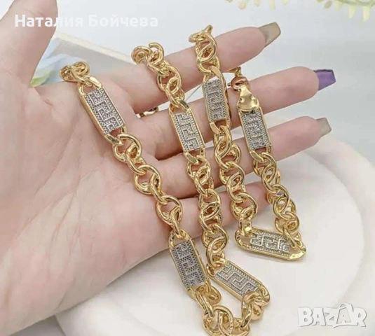 Ланец у гривна , снимка 3 - Бижутерийни комплекти - 53639420