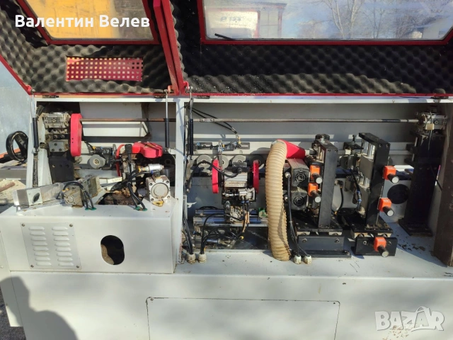 Кантираща машина с точно окрайчване ерови фрези и прави цикли, снимка 14 - Други машини и части - 53633583