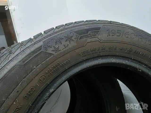 4бр зимни гуми 195/60/16 BARUM L06625 , снимка 6 - Гуми и джанти - 56072285