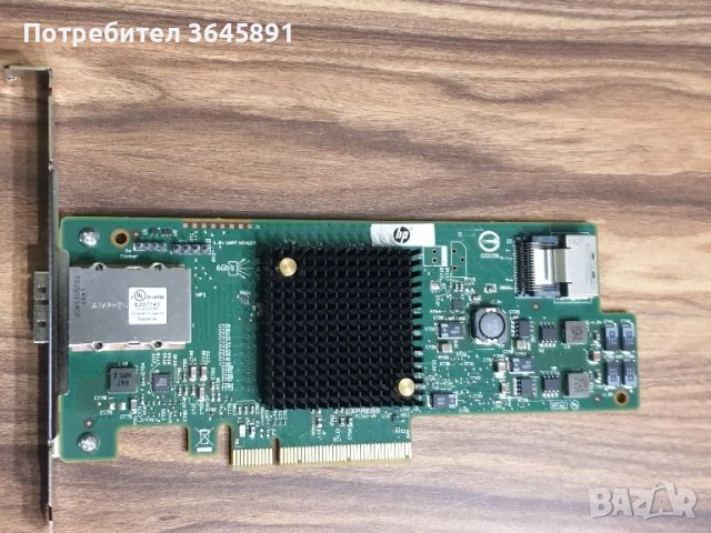 RAID контролер LSI 9217-4i4e, SAS Controller, PCI-E, Full Height, 725904-001, 4 port, снимка 1