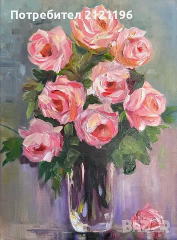 Картини, рисувани с маслени бои, без рамка, снимка 3 - Картини - 56205821