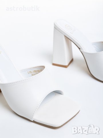 Дамско сабо,бяло- намаление!, снимка 6 - Чехли - 41480835