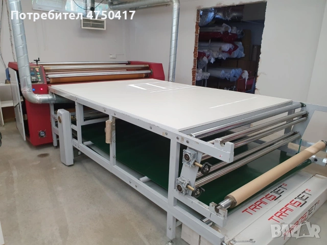 Професионален каландър за трансфер на сублимационен печат