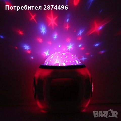 1038 Музикален Дигитален Часовник с Прожектор за Звезди, снимка 9 - Други стоки за дома - 35738427